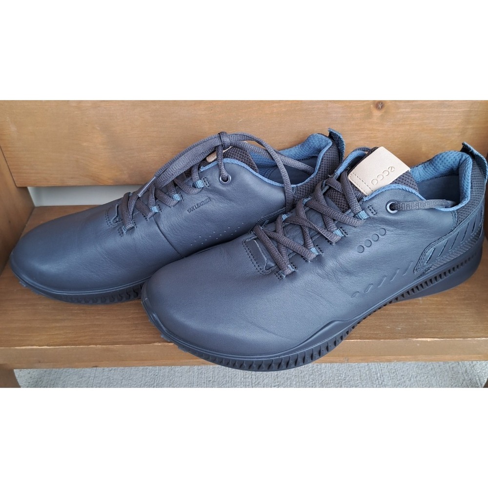 Ecco S-Hybrid Hydromax Waterproof Gray Leather Men's Golf Shoes 8.0-8.5